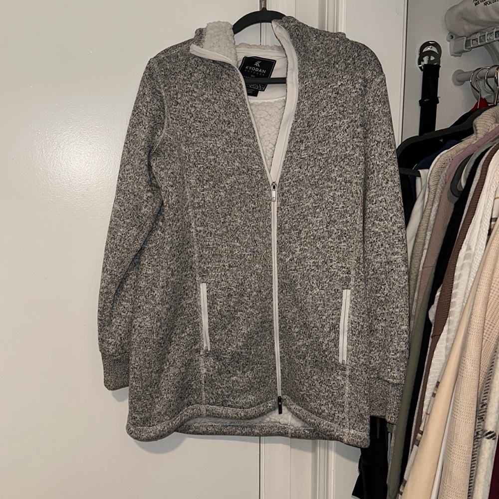 Warm outdoor zip up